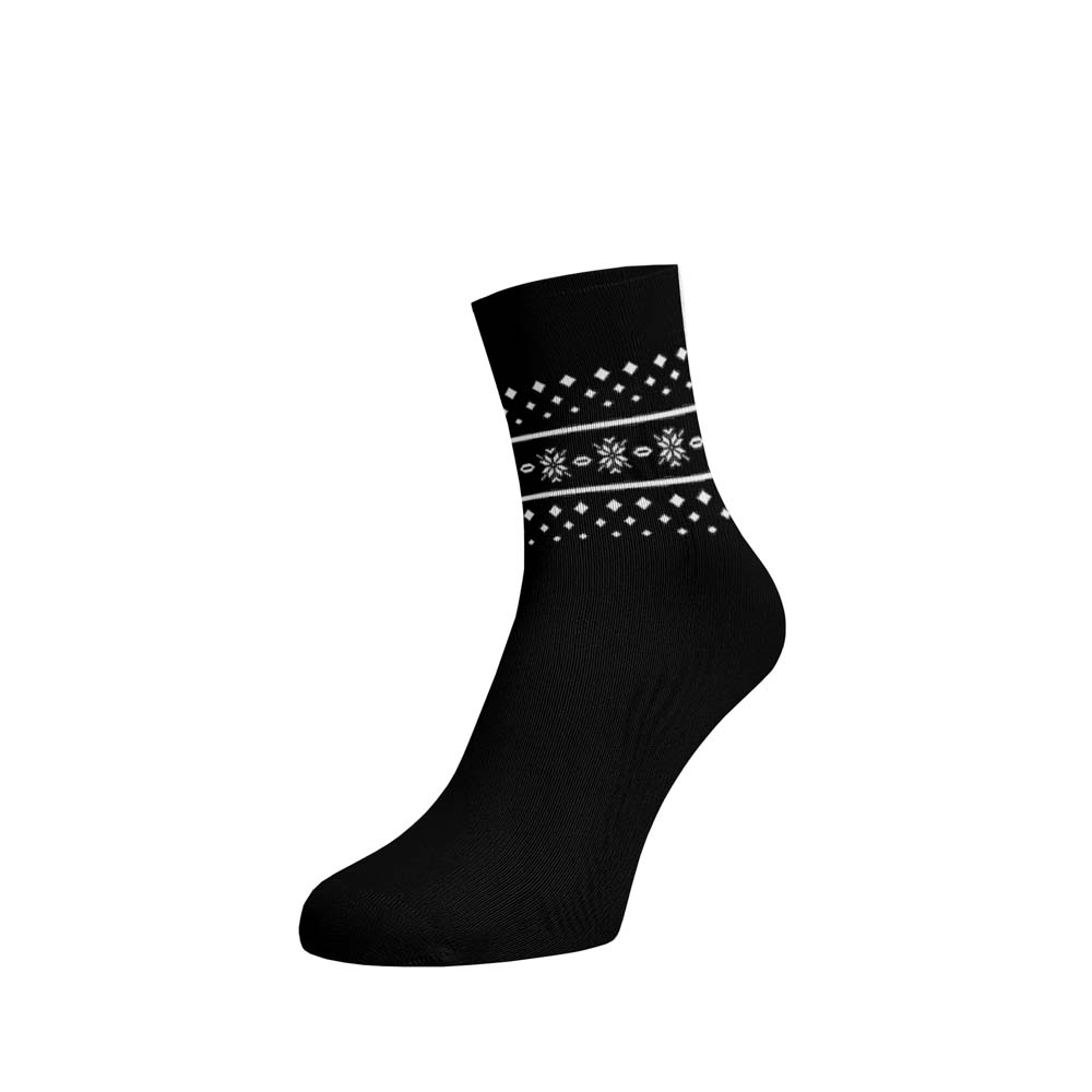 Zimní ponožky NOR Černá 45-46