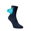 FINE MERINO Střední ponožky - tmavě modrá - Velikost: 35-38, Materiál: Vlna (Merino)