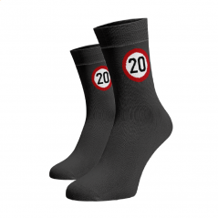 Veselé ponožky Rychlost 20