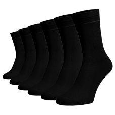 Zvýhodnený set 6 párov vysokých ponožiek – čierne