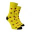 Boldog zokni Katicabogarak - Szín: Sárga, Méret: 42-44