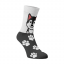 Veselé ponožky Husky - Barva: Bílá, Velikost: 39-41, Materiál: Bavlna