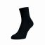 Bambusové strednej ponožky čierné - Barva: čierna, Veľkosť: 35-38, Materiál: Viskoza (Bambus)