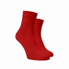 Střední ponožky červené