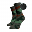 Teplé ponožky Army - Barva: Zelená, Velikost: 42-44, Materiál: Bavlna
