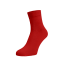 Střední ponožky červené - Barva: Červená, Velikost: 47-48, Materiál: Bavlna