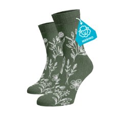 Skarpetki merino – Łąka