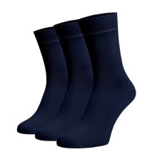Zvýhodněný set 3 párů vysokých ponožek - modrá