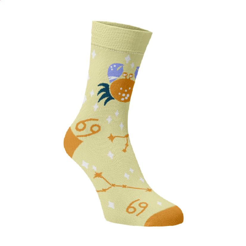 Veselé ponožky Znamení zvěrokruhu Rak