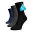 Kedvezményes készlet 3 pár MERINO magas zokniból - színkeverék - Méret: 42-44, Alapanyag: Hullám (Merino)