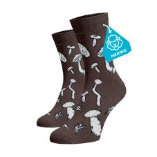Skarpetki Merino – Grzyby