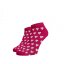 Veselé členkové ponožky Srdiečka - Barva: Růžová, Veľkosť: 35-38