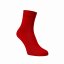Bambusové strednej ponožky červené - Barva: Červená, Veľkosť: 45-46, Materiál: Viskoza (Bambus)