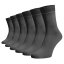 Zvýhodnený set 6 párov vysokých ponožiek – tmavosivé