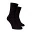 Hosszú szárú pöttyös zokni - rózsaszín - Szín: Fekete, Méret: 42-44, Alapanyag: Pamut
