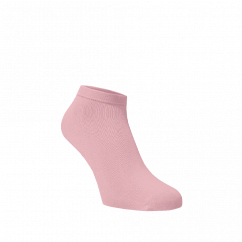 Kotníkové ponožky Světle růžová