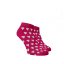 Veselé kotníkové ponožky Srdíčka - Barva: Růžová, Velikost: 42-44