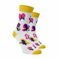 Veselé ponožky Motýle