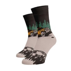 Veselé ponožky offroad