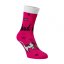 Veselé ponožky Buď má - Barva: Růžová, Velikost: 42-44