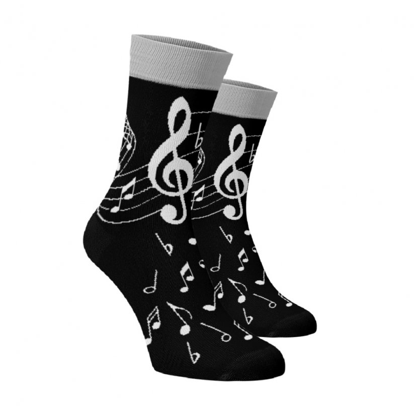 Veselé ponožky -  Hudba - Velikost: 42-44
