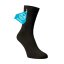 Tmavě hnědé ponožky MERINO - Velikost: 47-48, Materiál: Vlna (Merino)
