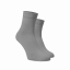 Stredná ponožky svetlé šedé - Barva: Světle šedá, Veľkosť: 35-38, Materiál: Bavlna