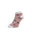 Veselé ponožky Jednorožci kotníkové - Barva: Světlé růžová, Velikost: 39-41, Materiál: Bavlna