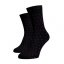 Hosszú szárú pöttyös zokni - lila - Szín: Fekete, Méret: 39-41, Alapanyag: Pamut