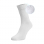Vysoké teplé ponožky Biele