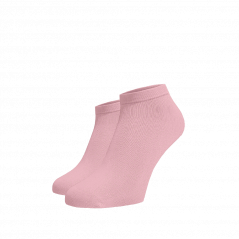 Kotníkové ponožky Světle růžová