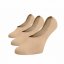 Neviditelné ponožky ťapky tělové 3pack - Barva: Béžová, Velikost: 35-38, Materiál: Bavlna