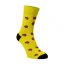Boldog zokni Katicabogarak - Szín: Sárga, Méret: 42-44