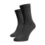 Vysoké ponožky Tmavě šedé - Barva: Tmavě šedá, Velikost: 45-46, Materiál: Bavlna