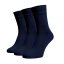 Zvýhodněný set 3 párů vysokých ponožek - modrá