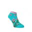 Veselé členkové ponožky Máj lásky čas - Barva: Svetlo modrá, Veľkosť: 35-38, Materiál: Bavlna