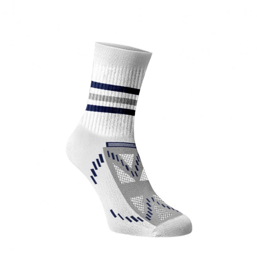 Sportovní funkční ponožky bílé