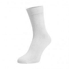 Bambusové vysoké ponožky bílé