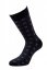 Společenské ponožky Bruno - Barva: Černá, Velikost: 42-44, Materiál: Bavlna