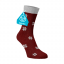 Hrubé hřejivé ponožky MERINO Vločky - Velikost: 42-44, Materiál: Vlna (Merino)