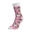Veselé ponožky Jednorožce - Barva: Světlé růžová, Veľkosť: 42-44, Materiál: Bavlna