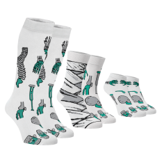 Zvýhodněný set 3 párů ponožek - ZDRAVOTNICKÉ