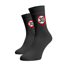 Veselé ponožky Rychlost 30