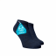 Kotníkové ponožky MERINO - modré - Barva: Tmavě modrá, Velikost: 39-41, Materiál: Vlna (Merino)