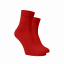 Stredné ponožky červené - Barva: Červená, Veľkosť: 39-41, Materiál: Bavlna