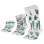 Akciós 3 pár zokni készlet - ORVOSI - Szín: Fehér, Méret: 39-41