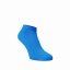 Bambusové kotníkové ponožky tyrkysové - Barva: Modrá, Velikost: 35-38, Materiál: Viskoza (Bambus)