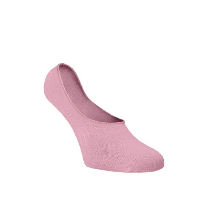 Neviditelné ponožky ťapky světle růžové - Barva: Světlé růžová, Velikost: 42-44, Materiál: Bavlna