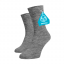 Světle šedé ponožky MERINO - Barva: Světle šedá, Velikost: 45-46, Materiál: Vlna (Merino)