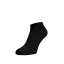 Sportovní ponožky s žebrováním černé - Barva: Černá, Velikost: 45-46